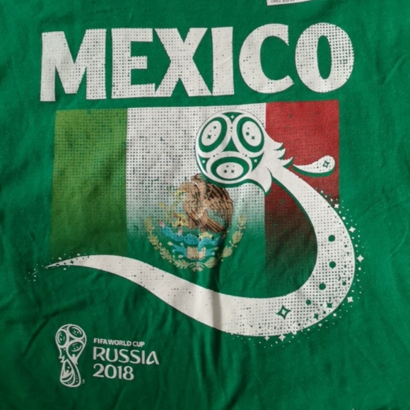 NWT Men's Mexico FIFA World Cup T-shirt Size L - Picture 2 of 4